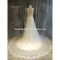 China Dress Manufacturer lace short wedding dress long train